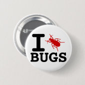 Herz I Wanzen Button (Vorne & Hinten)
