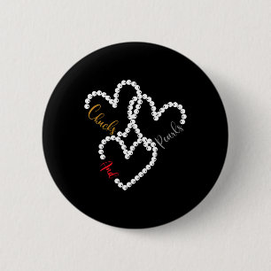 Herz ich bin mit ihrer Kamala Harris 2024 Button