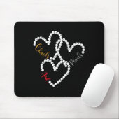 Herz ich bin mit ihrer Kamala Harris 2024 Mousepad (Mit Mouse)