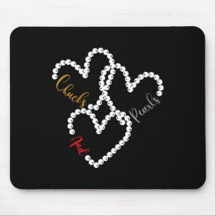 Herz ich bin mit ihrer Kamala Harris 2024 Mousepad