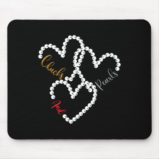 Herz ich bin mit ihrer Kamala Harris 2024 Mousepad (Vorne)