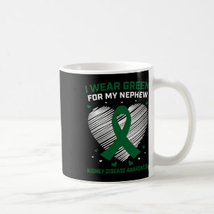 Herz ich grün für meine Niereninsuffizienz Aw trag Kaffeetasse
