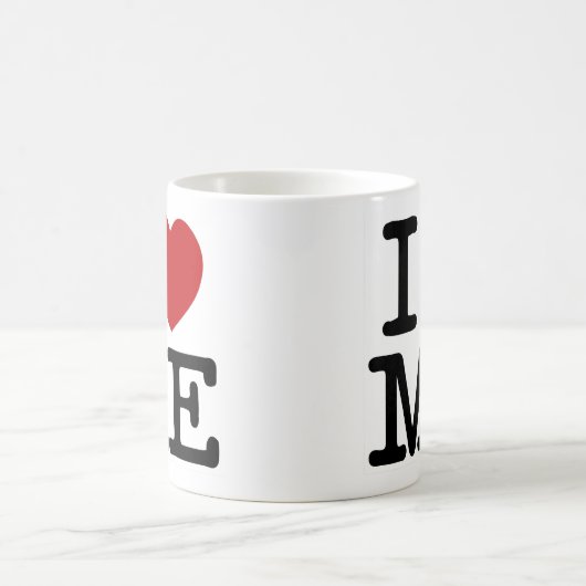 Herz Ich selbst Esteem Akzeptanz Dignität Ich Lieb Kaffeetasse (Mittel)