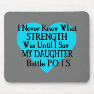 Herz/ich wusste nie...Tochter...P.O.T.S. Mousepad