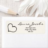Herz Ihre Name Schrift benutzerdefinierte Geschenk (Insitu)