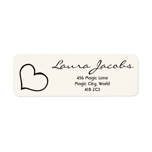 Herz Ihre Name Schrift benutzerdefinierte Geschenk (Vorne)