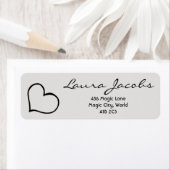 Herz Ihre Name Schrift benutzerdefinierte Geschenk (Insitu)