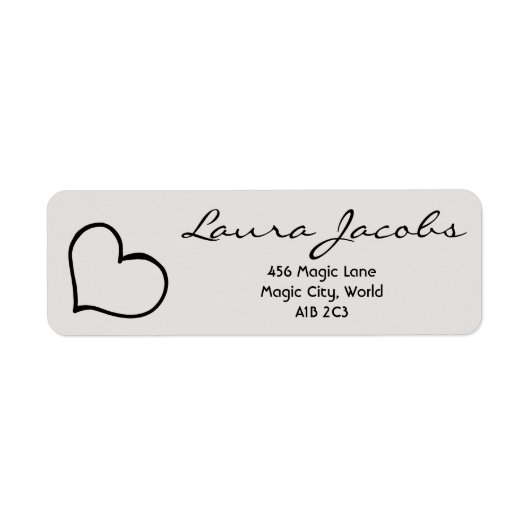 Herz Ihre Name Schrift benutzerdefinierte Geschenk (Vorne)