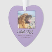 Herz ihres lebendigen Geistes Ornament (Vorderseite)