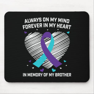 Herz im Gedächtnis meines Bruders Mousepad