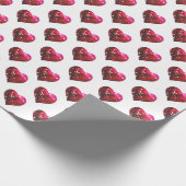 Herz im Karina-Nebel (NGC 3372) Geschenkpapier (Ecke)