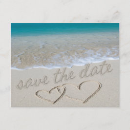 Herz im Sand "Save the Date" Save The Date
