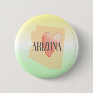 Herz in AZ Button