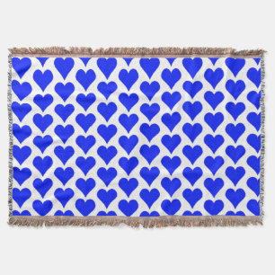 Herz in Blau Decke