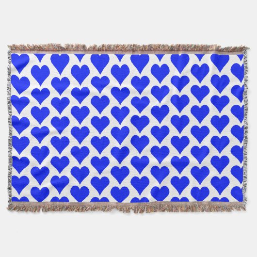 Herz in Blau Decke (Vorderseite)