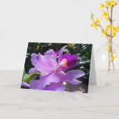 Herz in Blume Karte (Gelbe Blume)