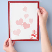 Herz in der Mitte Flyer (Hand)