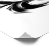 Herz in Flammen Poster (Ecke)