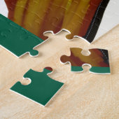 Herz in Flammen Puzzle (Seite)