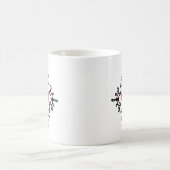 Herz in Frame Coffee Tasse (Mittel)