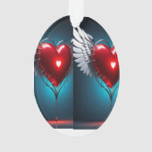 Herz in Gesundheit Ornament (Rückseite)