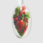 Herz in Gesundheit Ornament (Vorderseite)