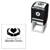 Herz in Handbüchern Permastempel (Beispiel)