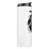 HERZ IN KETTEN THERMOSBECHER (Nach links gedreht)