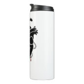 HERZ IN KETTEN THERMOSBECHER (Nach rechts gedreht)