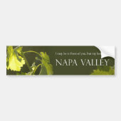 Herz in Napa- ValleyAutoaufkleber Autoaufkleber (Vorne)
