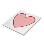 Herz in Rosa und Rot - oder wählen Sie Ihre eigene Fliese (Seite)