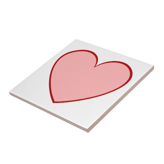 Herz in Rosa und Rot - oder wählen Sie Ihre eigene Fliese (Seite)