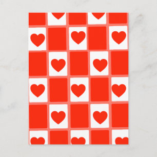 Herz individuell Nachhaltige Premium-Crew-Socke Postkarte