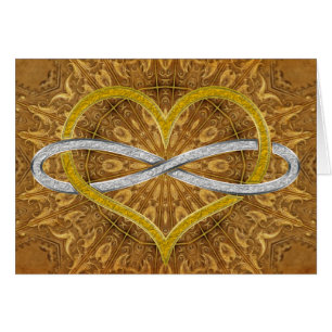 Herz Infinity Gold Silver