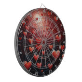 Herz- infundiert dartscheibe (Vorderseite Links)