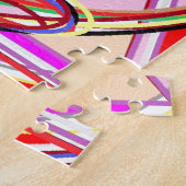 Herz innerhalb eines Dreiecks - Liebe, Kuss, Puzzle (Seite)