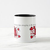 Herz-Inspirational Tasse (Zentrum)