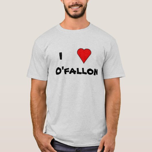 Herz,    IO'fallon T-Shirt (Vorderseite)