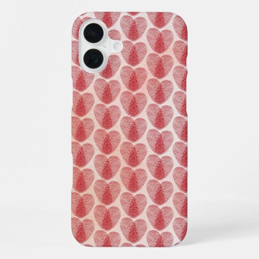Herz iPhone Hülle (Rückseite)