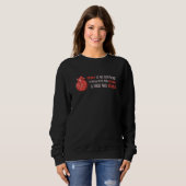 Herz ist der Different Beach Volleyball Player Sweatshirt (Vorne ganz)