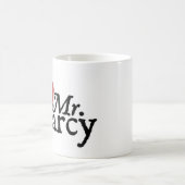 Herz Janes Austen Darcy Tasse (Mittel)