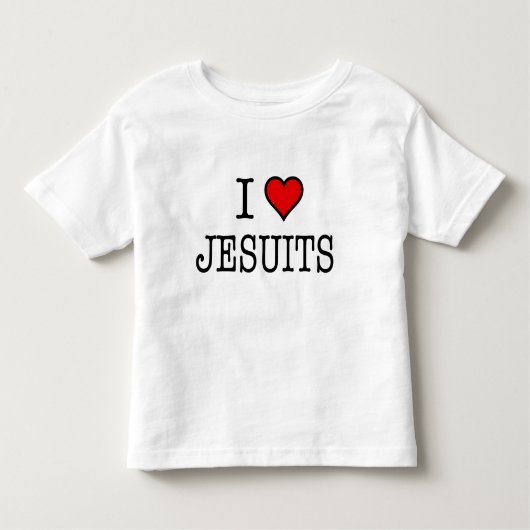 Herz-Jesuit-T - Shirt des Kleinkind-I (Vorderseite)