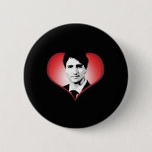 Herz Justin Trudeau - .png Button (Vorderseite)