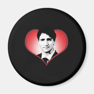 Herz Justin Trudeau - .png Magnet