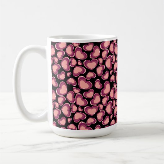 Herz-Kaffee-Tasse Kaffeetasse (Links)