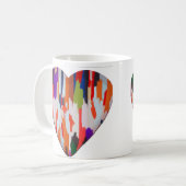 Herz Kaffeetasse (Vorderseite Links)