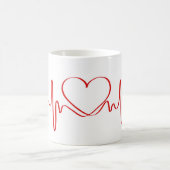 herz kaffeetasse (Mittel)