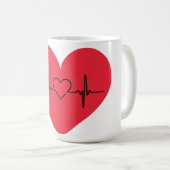 Herz Kaffeetasse (VorderseiteRechts)