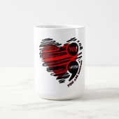 Herz Kaffeetasse (Mittel)