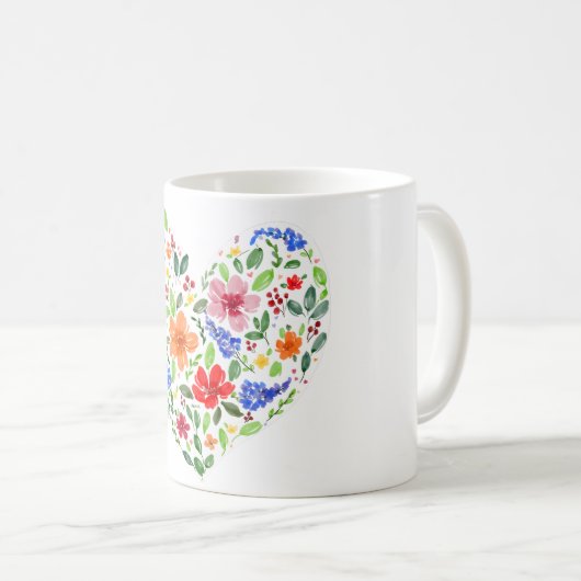 Herz Kaffeetasse (VorderseiteRechts)